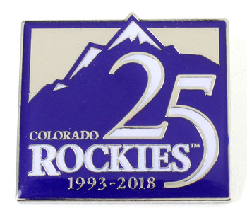 Colorado Rockies 25th Anniversary Pin - Limited Edition 500