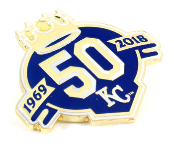 Kansas City Royals 50th Anniversary Pin - Limited Edition 500