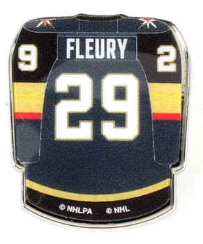 Marc-André Fleury Vegas Knights Jersey Pin