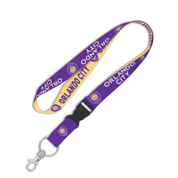 Orlando City FC Detachable Reversible Lanyard