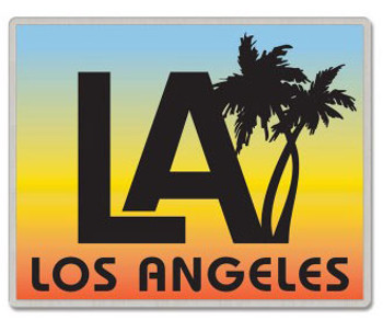 Los Angeles California Lapel Pin