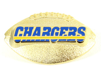 San Diego Chargers Sculptured Football Pin