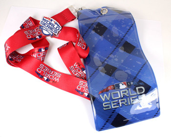 2018 World Series Lanyard Ticket Holders & "I Was There" Pin