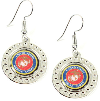 Marines Dimple Earrings