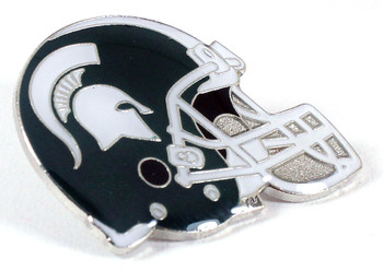Michigan State Helmet Pin