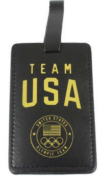 Team USA Leatherette Luggage Tag