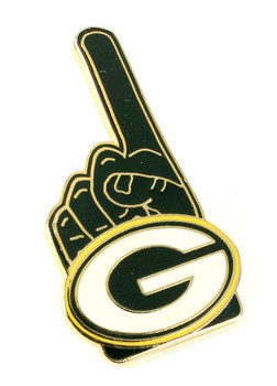 Green Bay Packers #1 Fan Pin