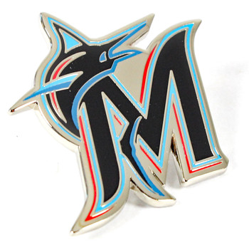 Miami Marlins Logo Pin