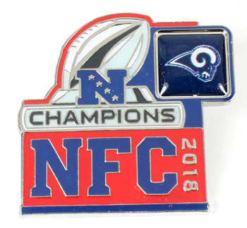 Los Angeles Rams 2018 NFC Champions Pin