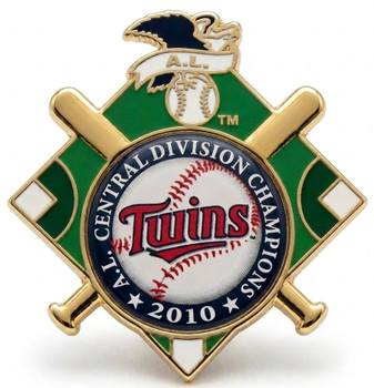 Minnesota Twins 2010 AL Central Champs Pin