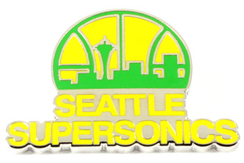 Seattle Supersonics Vintage Logo Pin - 1976