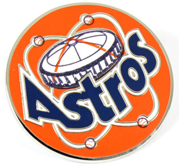 Houston Astros Vintage Retro Logo Pin