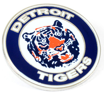 Detroit Tigers Circle Mascot Paws Logo Collector Lapel Pin