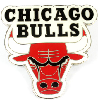 Chicago Bulls GRANDE Logo Pin - 2"