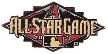 2011 MLB All-Star Game Logo Pin