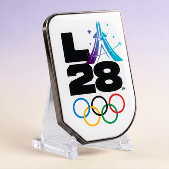 Los Angeles 2028 Olympics Space Travel "A" Logo Pin