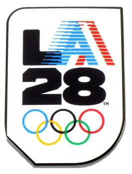 Los Angeles 2028 Olympics 1984 "A" Logo Pin