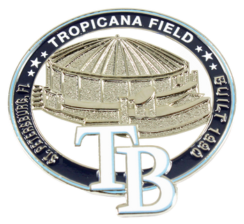 Tampa Bay Ray Tropicana Park Pin - St. Petersburg, FL / Built 1998 - Limited 1,000