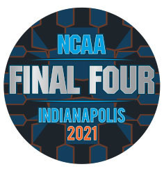 2021 Men's Final Four Indianapolis Pin