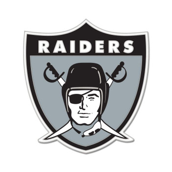 Las Vegas Raiders Retro Logo Pin