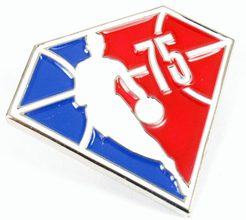 NBA 75th Anniversary Logo Pin