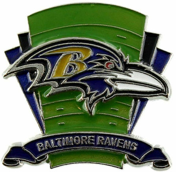 Baltimore Ravens Logo Field Pin