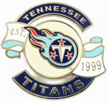 Tennessee Titans Established 1999 Pin