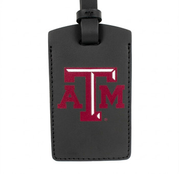 Texas A&M Leatherette Bag Luggage Tag