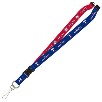 Texas Rangers Reversible Detachable Breakaway Lanyard