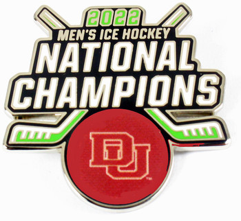 Denver Pioneers 2022 Frozen Four Champions Pin