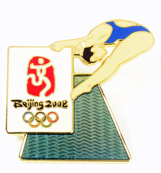 Beijing 2008 Olympics Diving Pin