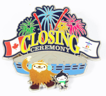 Vancouver 2010 Olympics Closing Ceremonies Pin