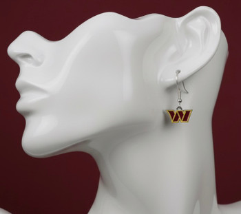 Washington Commanders Logo Earrings Washington Commanders Logo Earrings