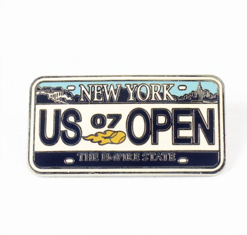 2007 US Open License Plate Pin