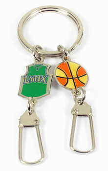 Minnesota Lynx WNBA Charm Key Chain