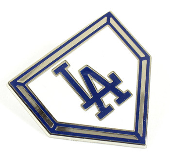 Los Angeles Dodgers Home Plate Pin
