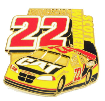 Scott Wimmer #22 Car Pin.