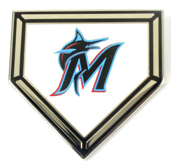 Miami Marlins Home Plate Pin