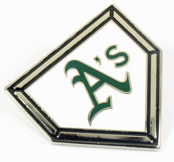 Oakland A's Home Plate Pin