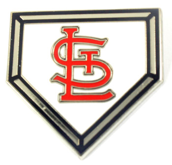 St. Louis Cardinals Home Plate Pin