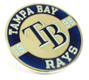 Tampa Bay Rays Established 1998 Circle Pin