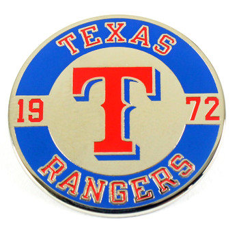 Texas Rangers Established 1972 Circle Pin