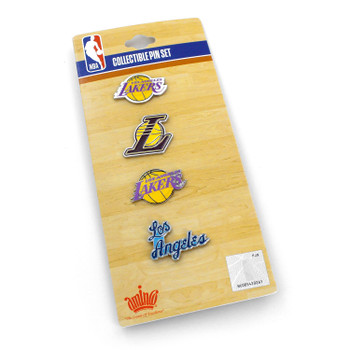 Los Angeles Lakers Logo Evolution Pin Set