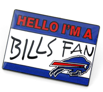 Buffalo Bills Name Tag Pin
