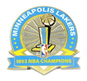 Minneapolis Lakers 1953 NBA Champions Pin - Limited 1,000