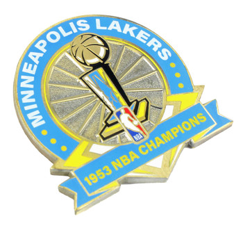 Minneapolis Lakers 1953 NBA Champions Pin - Limited 1,000