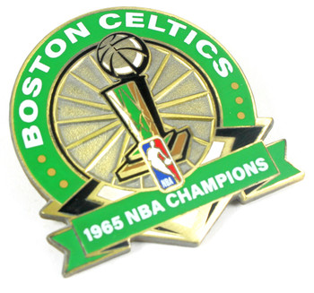 Boston Celtics 1965 NBA Champions Pin - Limited 1,000