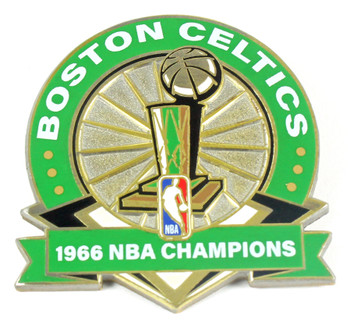 Boston Celtics 1966 NBA Champions Pin - Limited 1,000