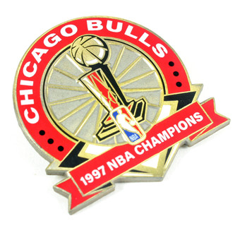 Chicago Bulls 1997 NBA Champions Pin - Limited 1,000