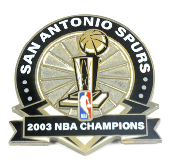 San Antonio Spurs 2003 NBA Champions Pin - Limited 1,000